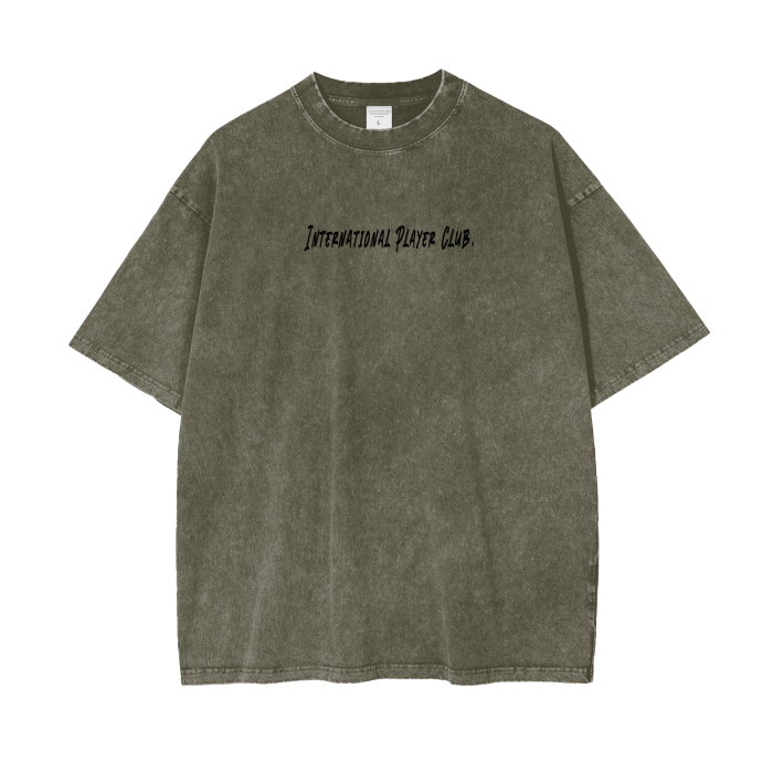 Bankai Acid Wash Oversize Tee