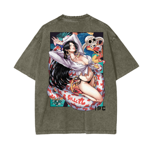 Boa Acid Wash Oversize Tee