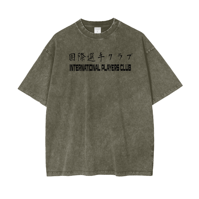 Boa Acid Wash Oversize Tee